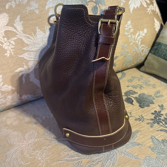 Kenneth Cole pebbled leather bag - Picture 3 of 16